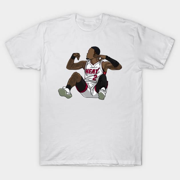 Terry Rozier 3 Point Celebration T-Shirt by Luna Illustration